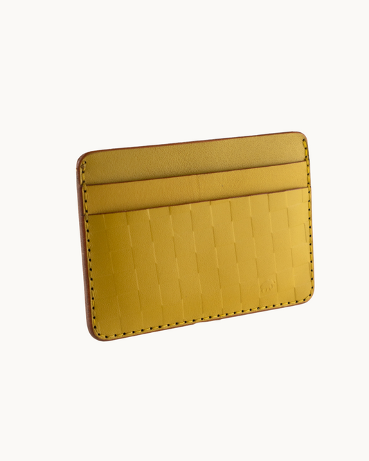 Textured Half Wallet by Woolly