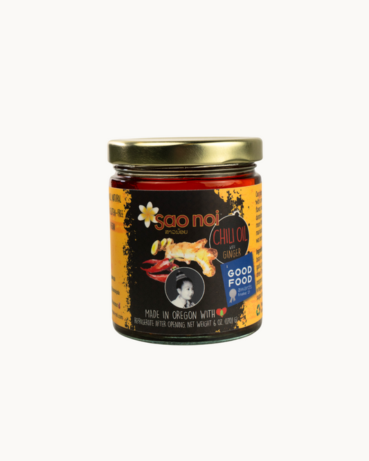 Ginger Chili Oil 6oz by Sao Noi