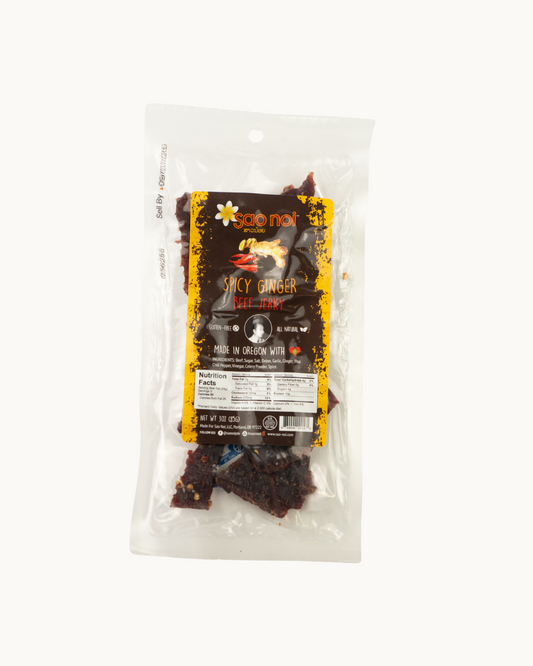 Spicy Ginger Jerky by Sao Noi
