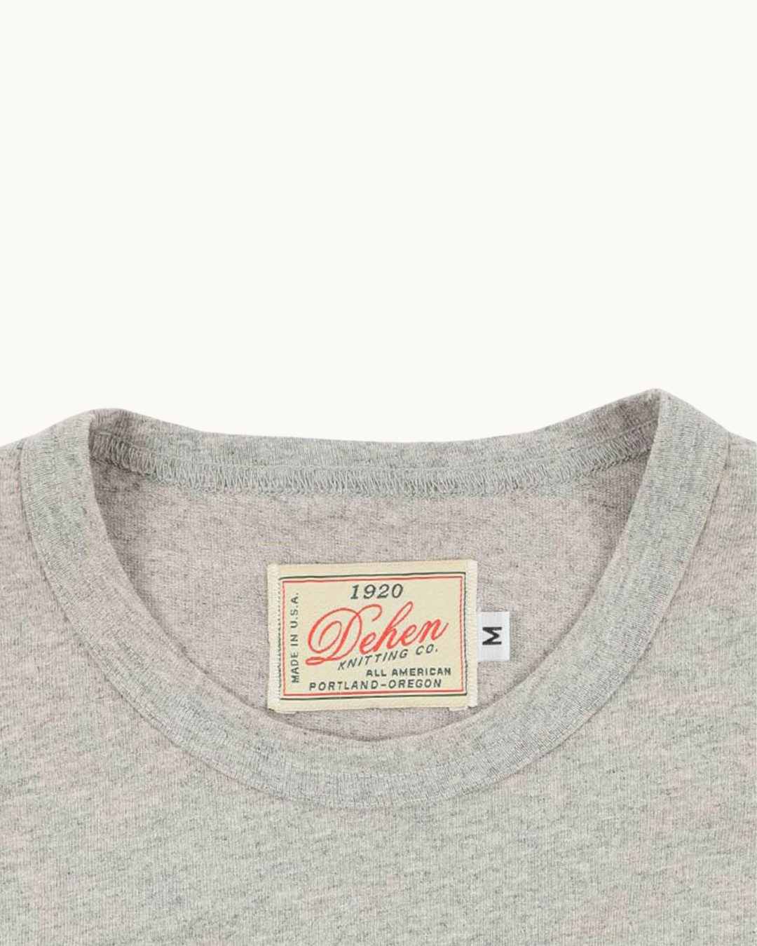 Single Pocket Tee - Heather by Dehen 1920