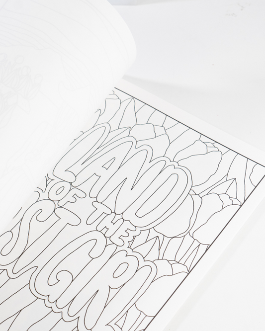 Tulip Adventure Coloring Book by Land of the Lost Girl