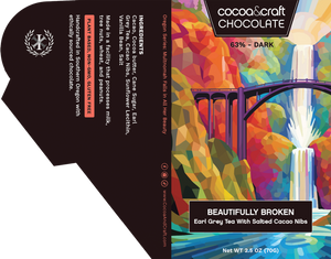 Beautifully Broken Bar by Cocoa & Craft