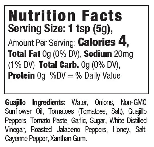 Guajillo Smokey Roasted Pepper Sauce by HYCH