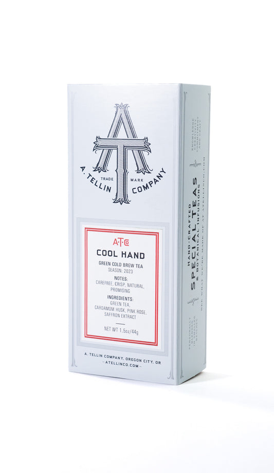 Cool Hand Tea Carton by A. Tellin Company