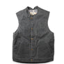 Wax Vest Charcoal Rancho Arroyo Silver Lining by Ginew