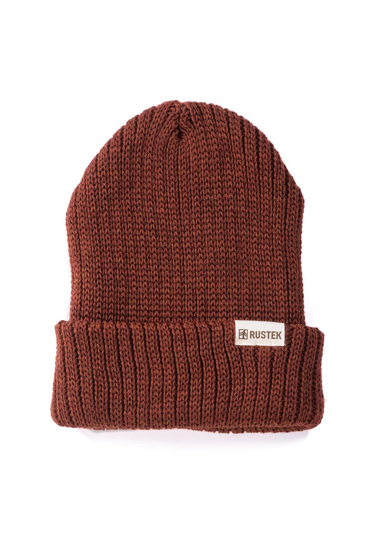 Double Rib 100% Merino Beanie by Rustek
