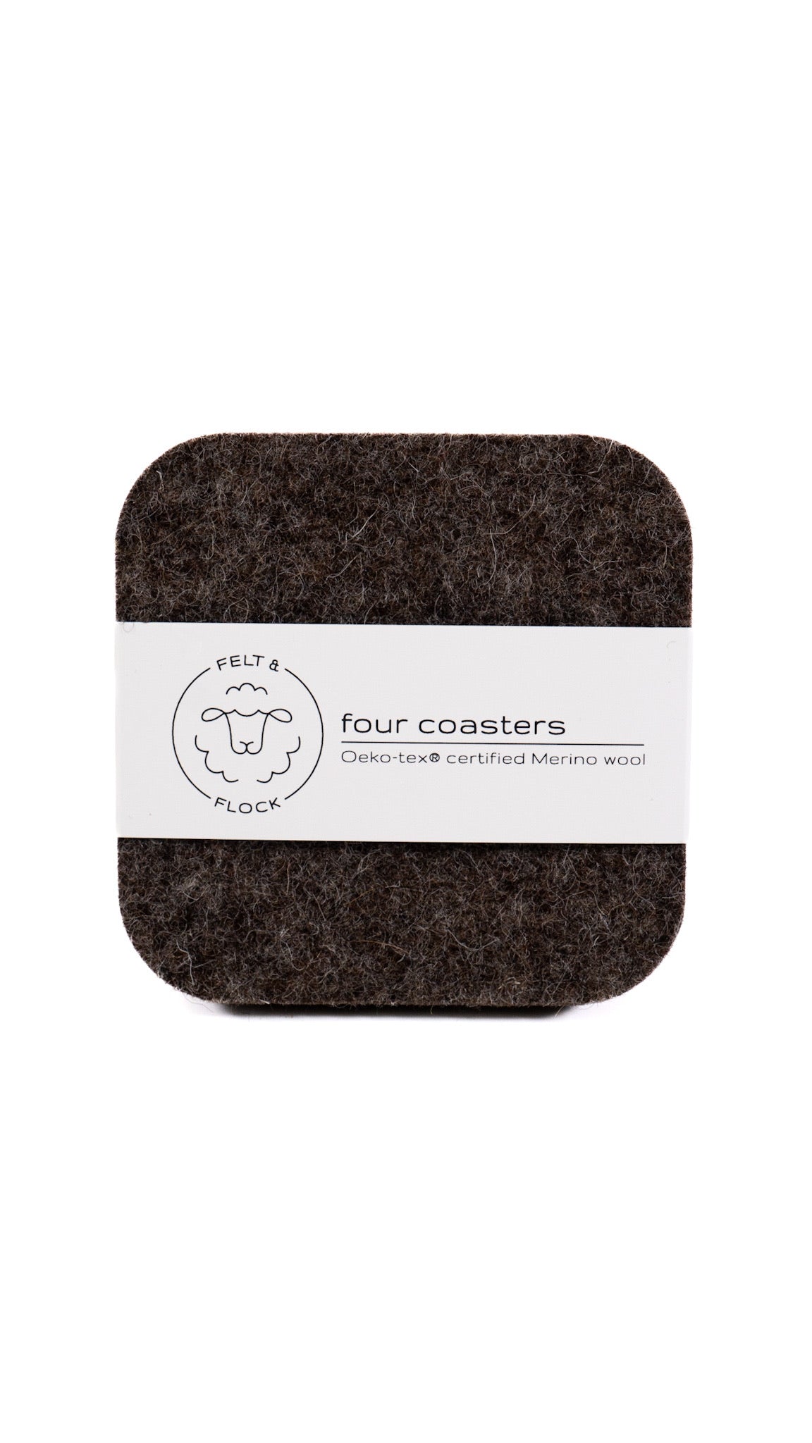 Square Coasters (Set of 4) by Felt & Flock
