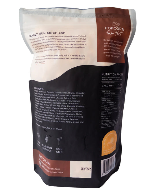 Smokin' Chipotle Cheddar by Miss Hannah's Gourmet Popcorn