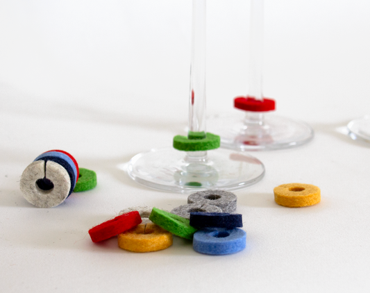 Wine Charms by Lion Looms