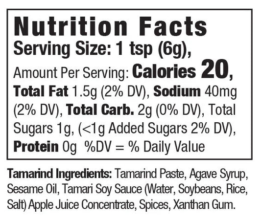 Tamarind Thai-Style Toasted Sesame Habanero Sauce by HYCH