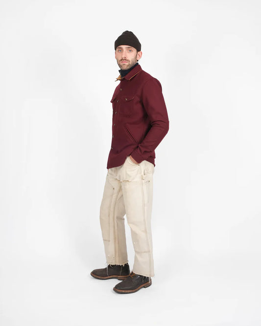 Crissman Overshirt - Burgundy by Dehen 1920