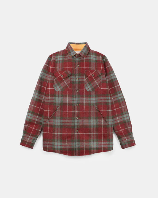 Crissman Overshirt - Red Fraser Plaid by Dehen 1920