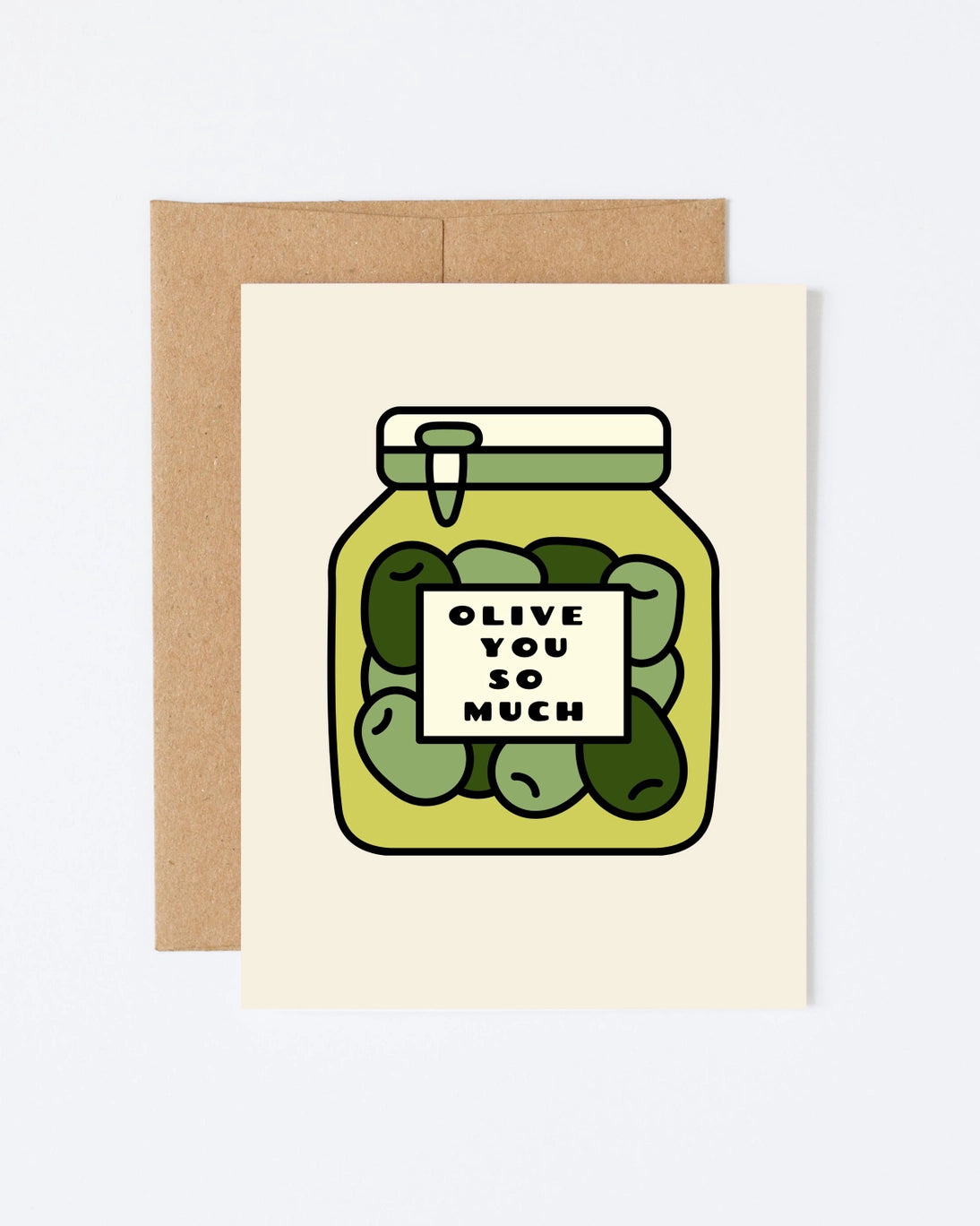 Olive Juice Card by Howdy Partner Paper Goods