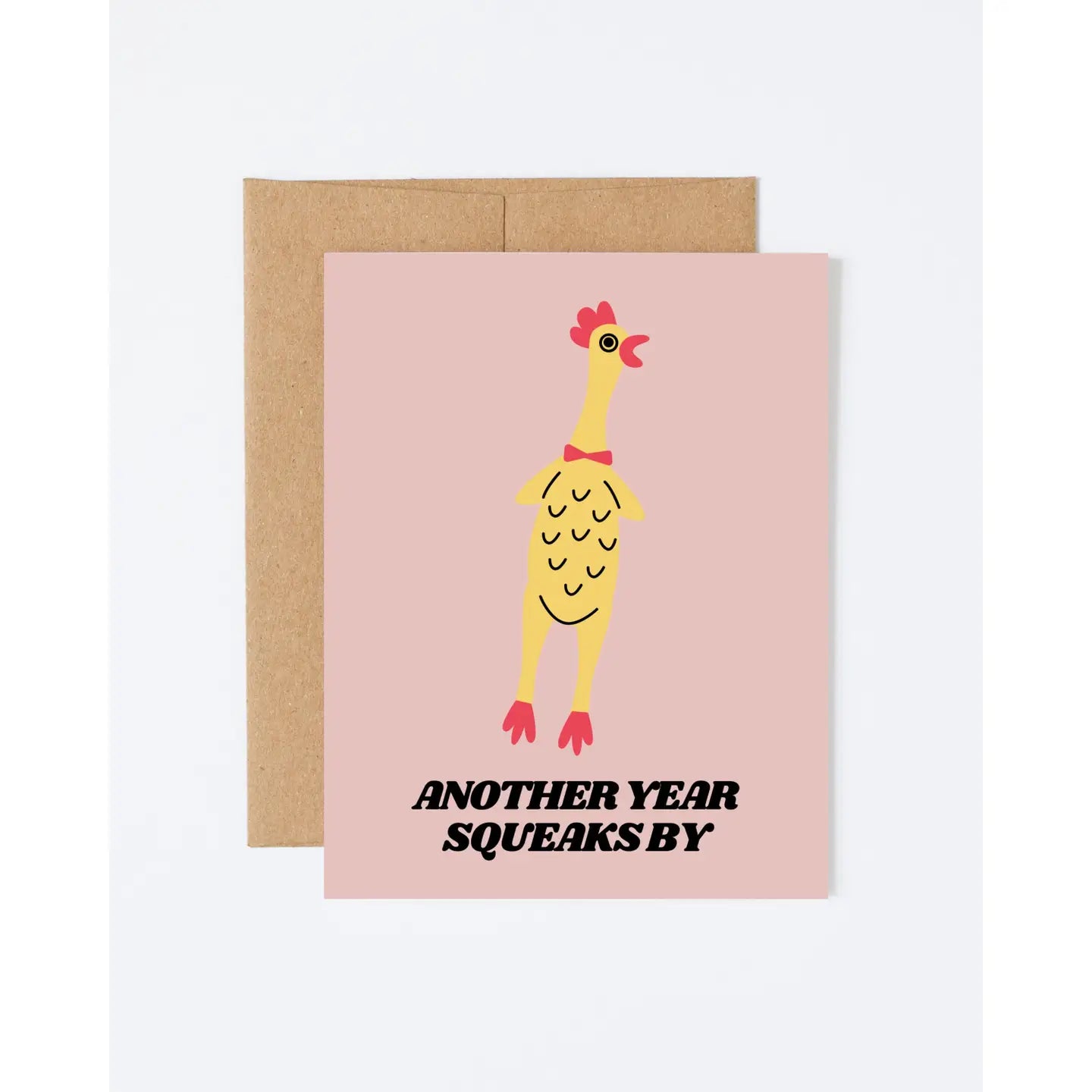 Squeakin' by BDay Card by Howdy Partner Paper Goods