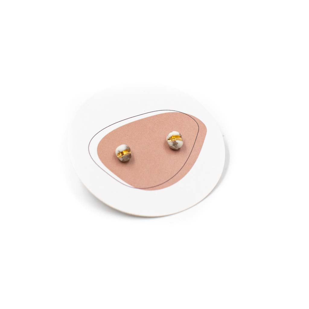 Macaron Studs by Barrow
