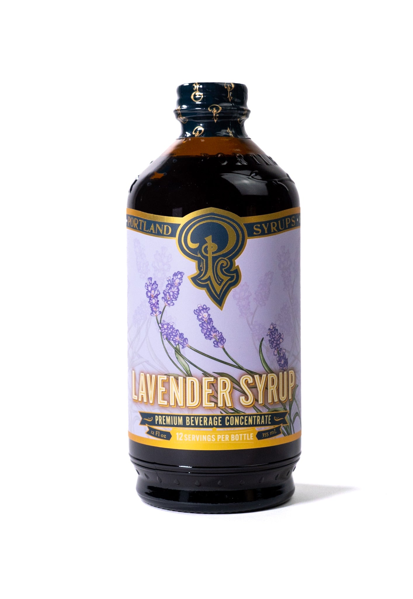 12oz Syrup Bottle by Portland Syrups
