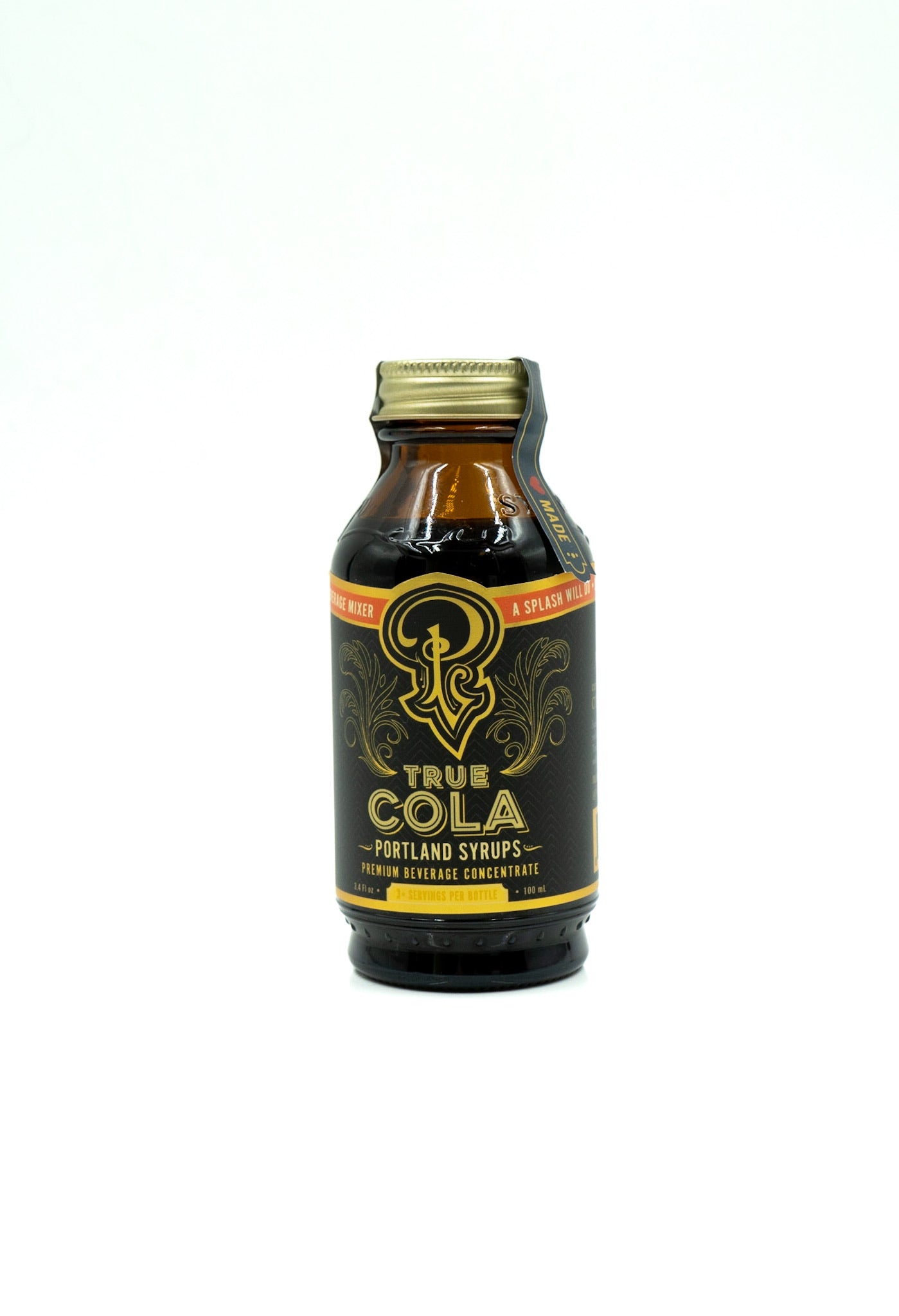 3.4oz Syrup Bottle by Portland Syrups