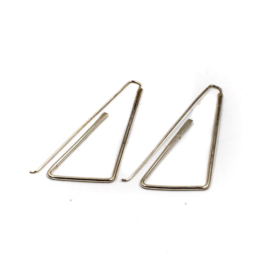 Roya Earrings in Silver by Julie Cooper Designs Large
