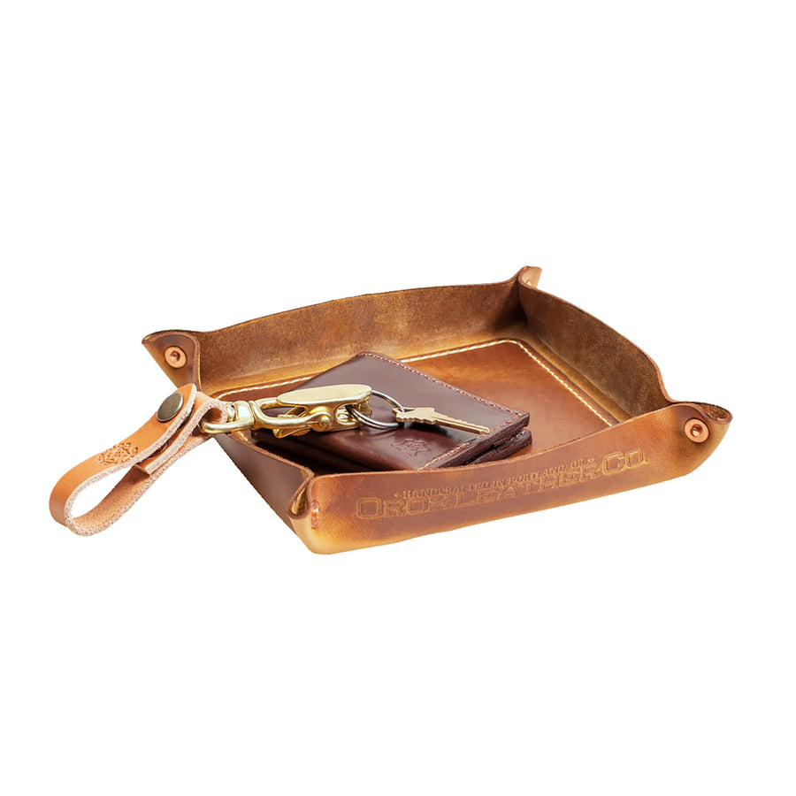 Leather Tray by Orox Leather Co.