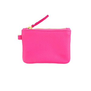 Coin Pouch by Primecut Pink Leather