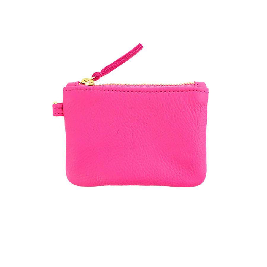 Coin Pouch by Primecut Pink Leather
