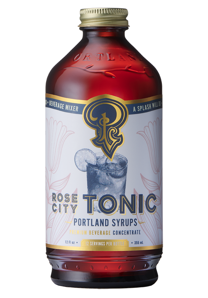 12oz Syrup Bottle by Portland Syrups