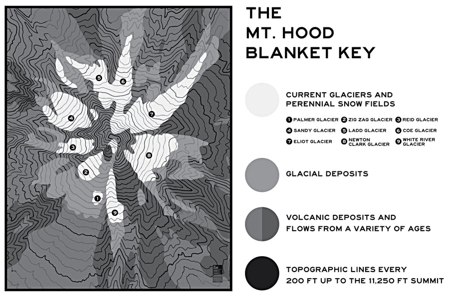 The Mt. Hood Blanket by North Drinkware