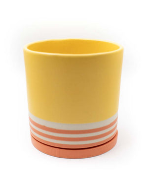Striped Planter by Theresa Arrison