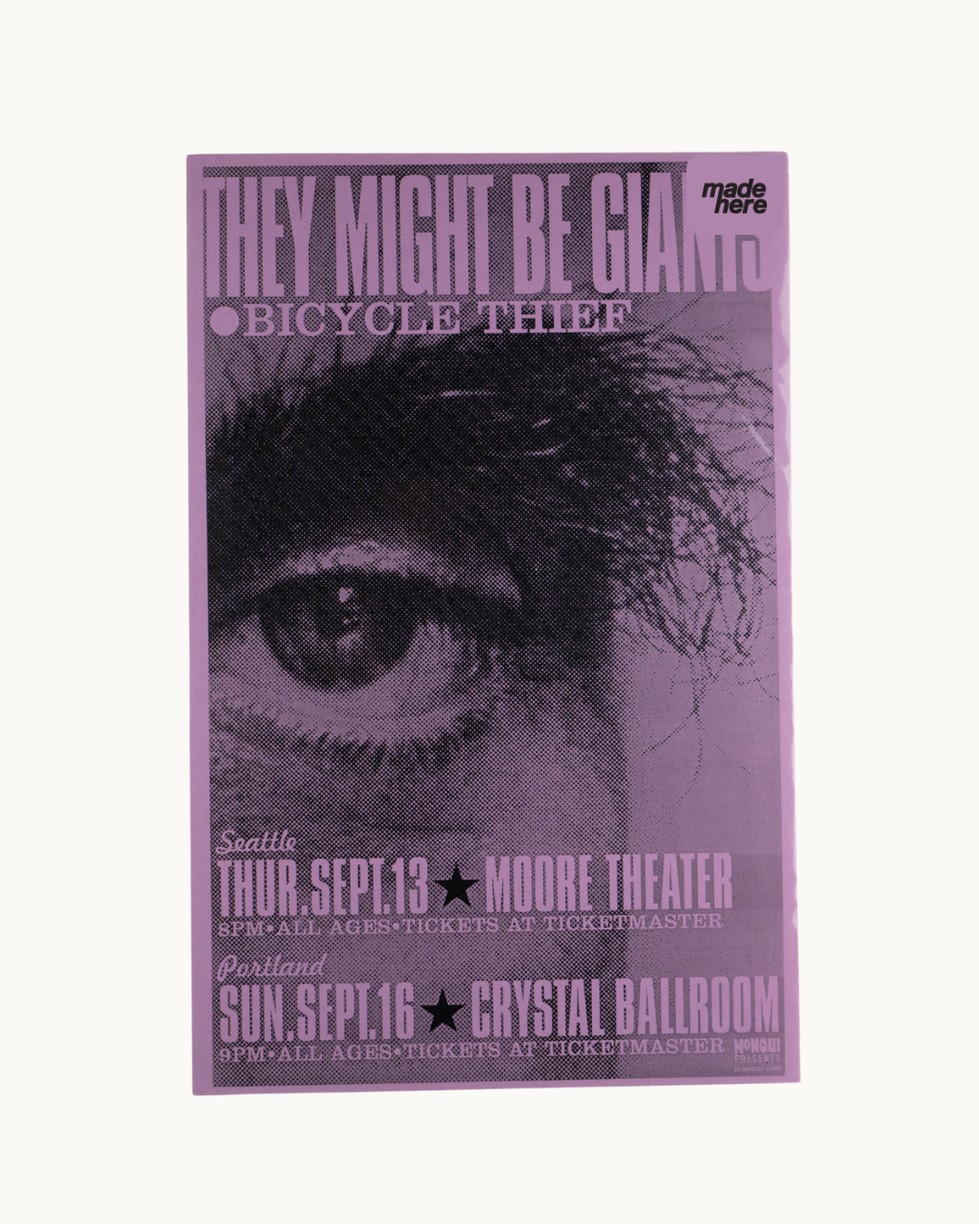 They Might Be Giants at Moore Poster Theater & Crystal Ballroom