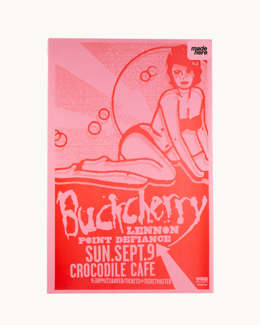 Buck Cherry at Crocodile Cafe Poster by Keeping it Reel