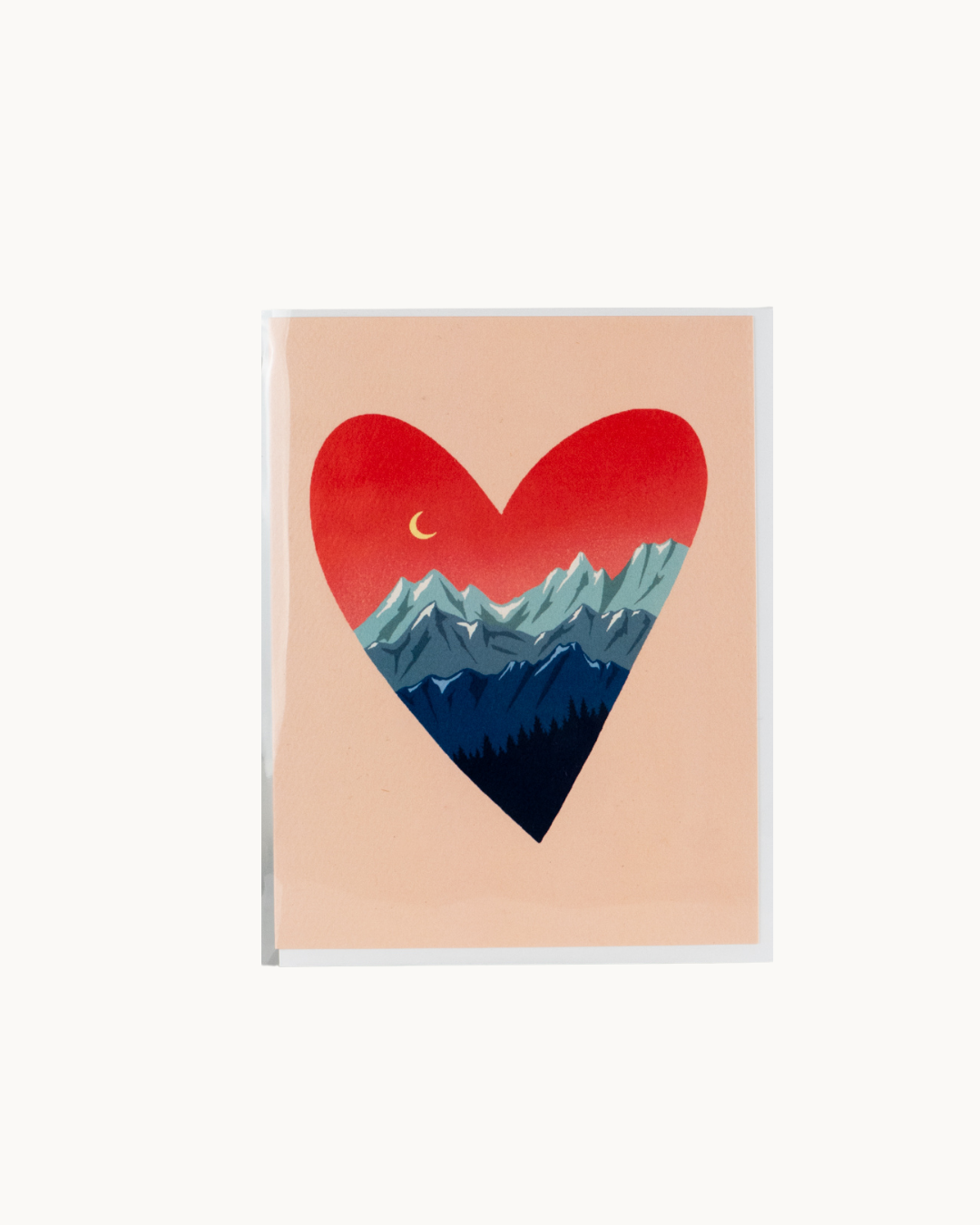 Mountain Love Card by Heirloom Design Co.