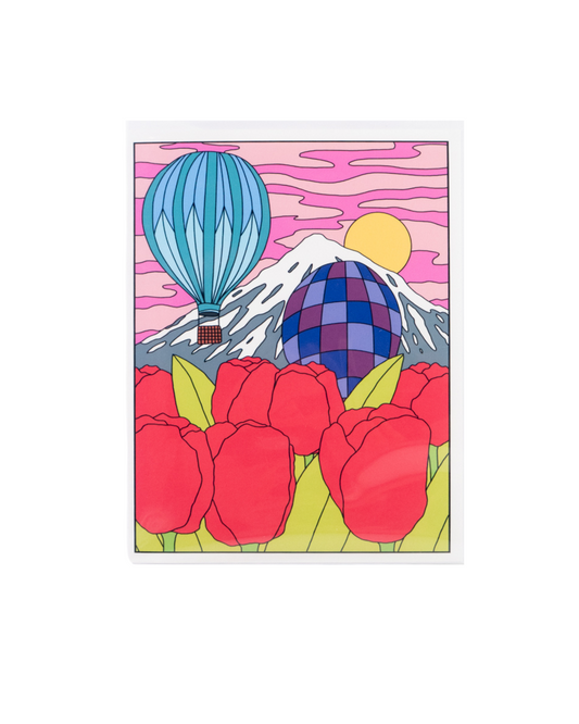 Hot Air Balloon Card by Land of the Lost Girl
