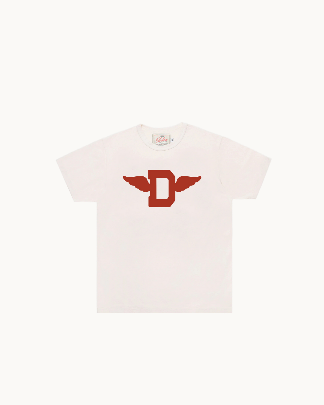Track Tee - Natural by Dehen 1920