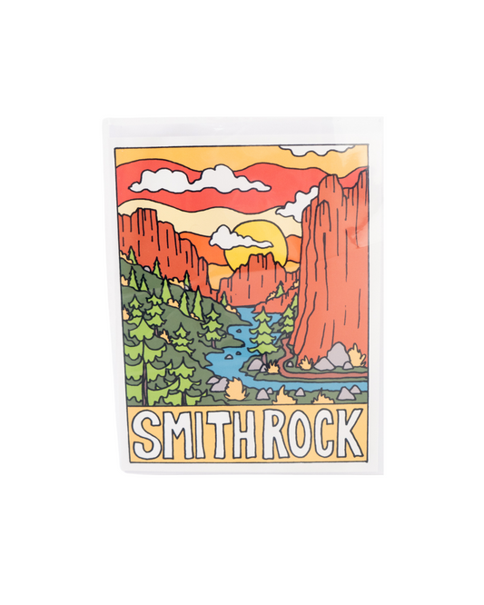 Smith Rock Card by Land of the Lost Girl