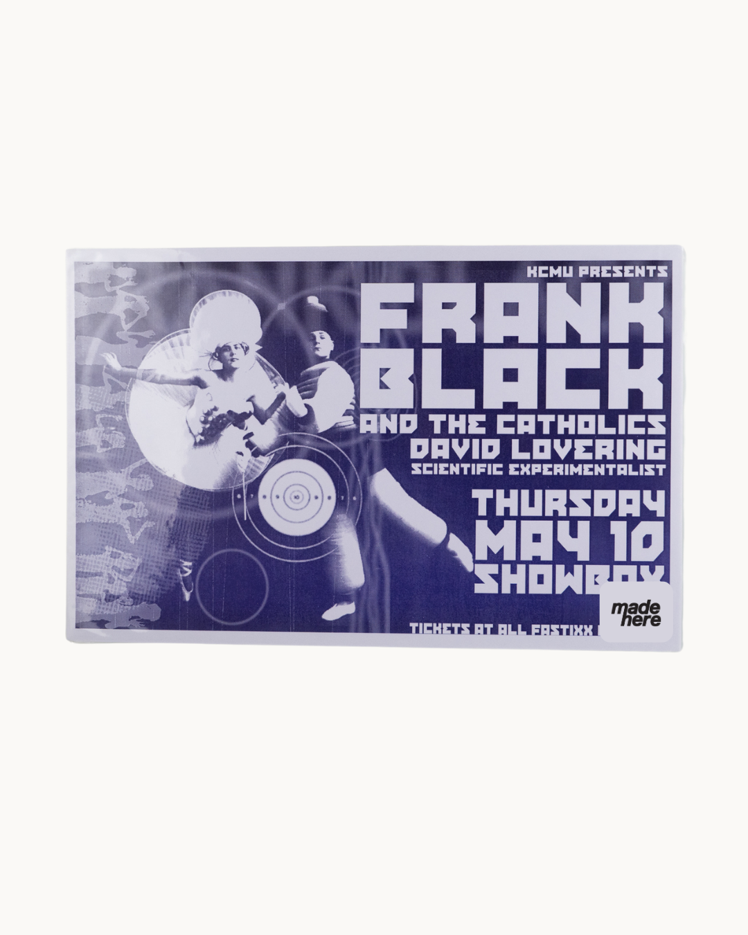 Frank Black at The Showbox Poster by Keeping it Reel