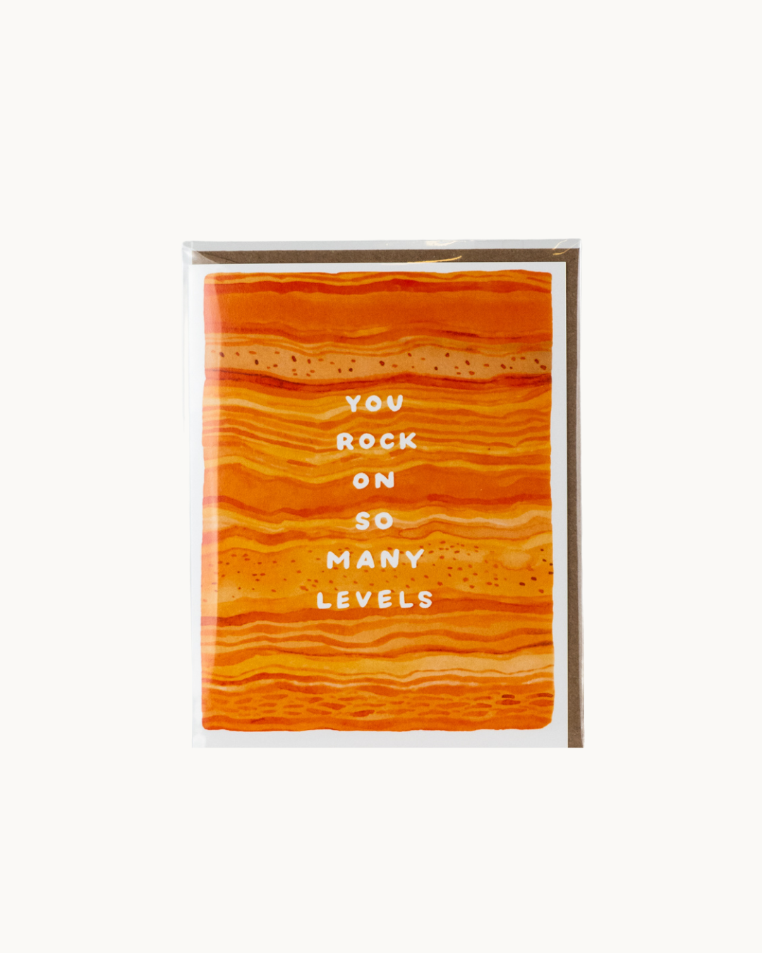 You Rock Card by Pretty Bird Paper Co.