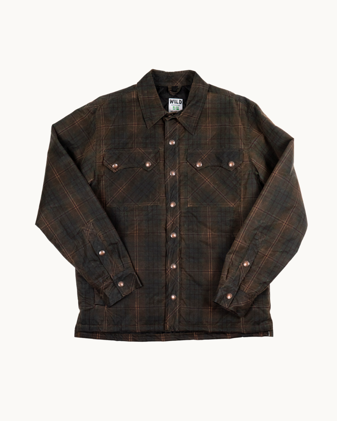 Legendary Forest Ape Plaid Wool Jacket by WILD