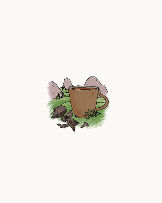 Chocolate Rock Tea by Inspired Earth Tea