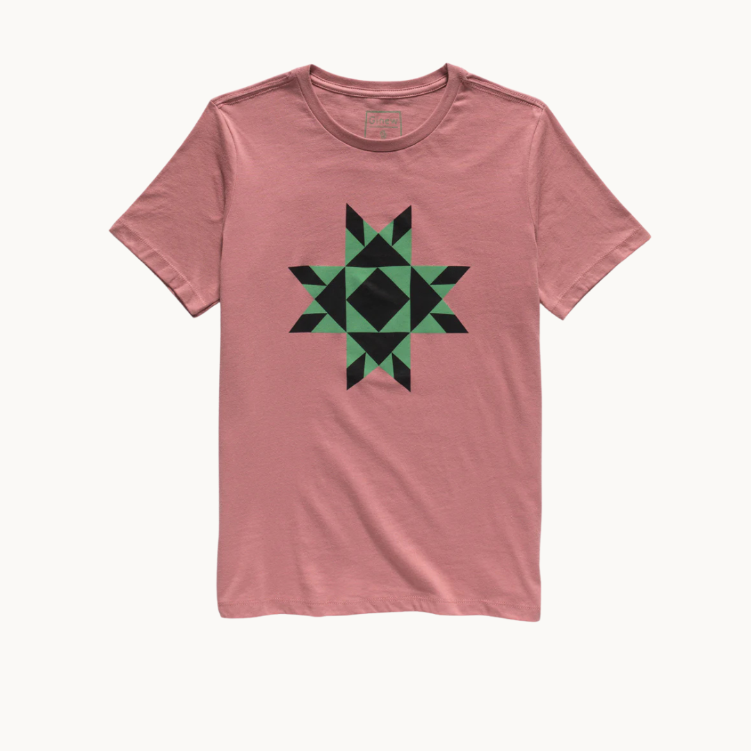 W's Star Quilt Tee by Ginew