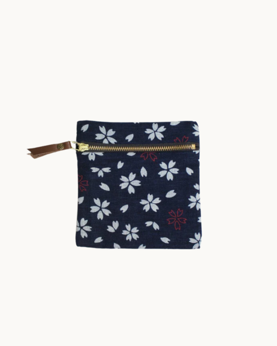 Flat Small Zipper Pouch by Kiriko