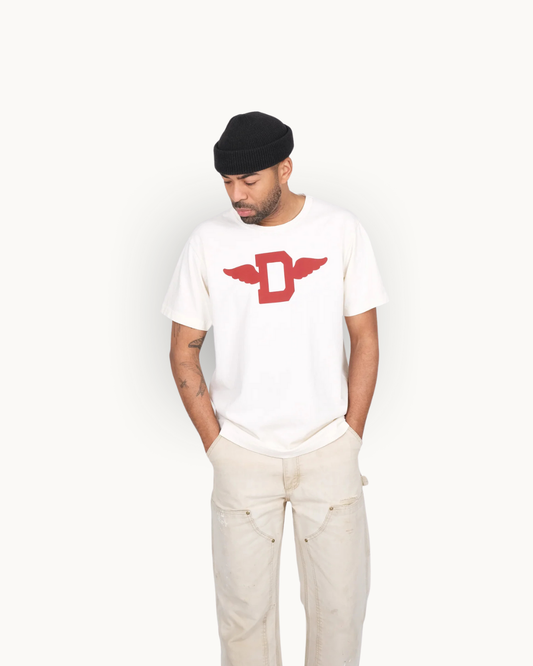 Track Tee - Natural by Dehen 1920