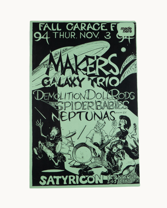 The Makers at Satyiricon Poster by Keeping it Reel