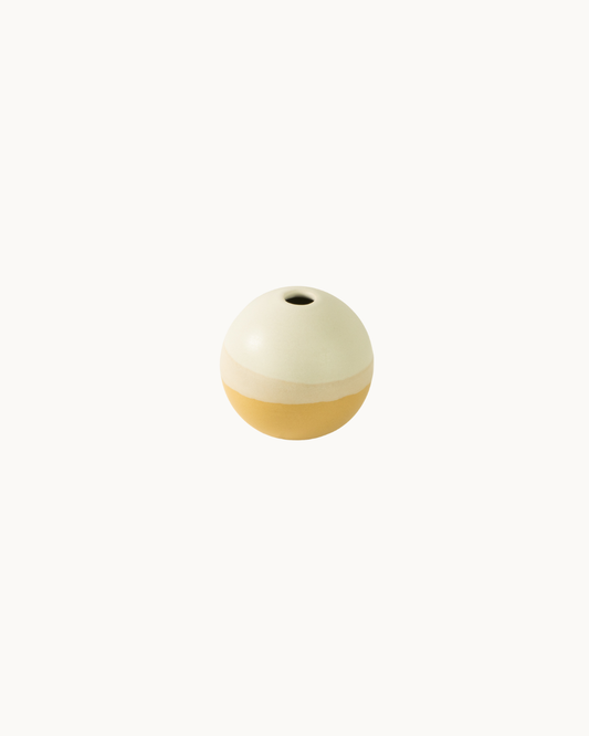Balls! Vase Gold by Theresa Arrison