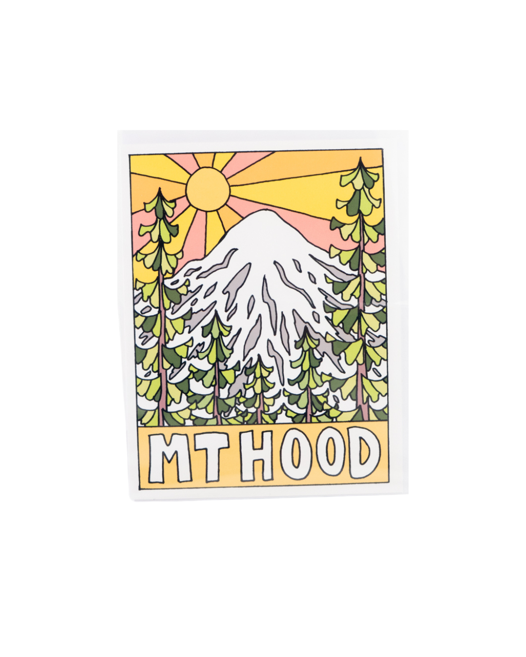 Mount Hood Card by Land of the Lost Girl