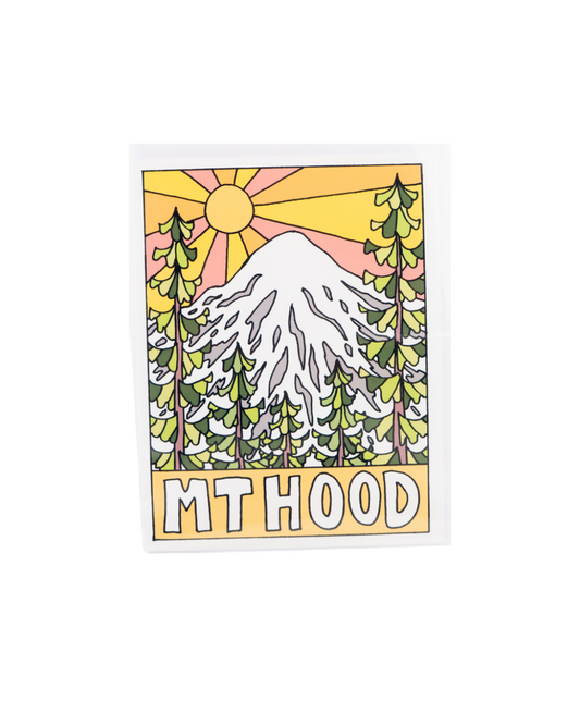 Mount Hood Card by Land of the Lost Girl