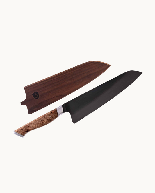 8" Chef Knife Carbon Steel by STEELPORT