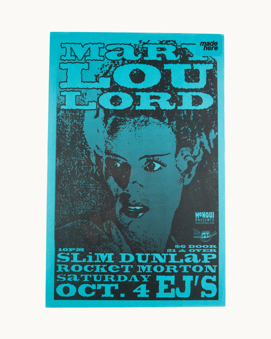 Mary Lou Lord at EJ's Poster by Keeping it Reel