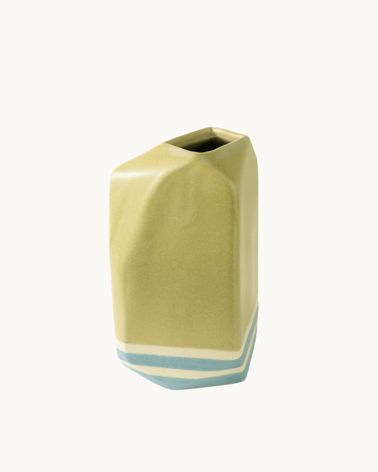 3/4 Dipped Geo Vase by Theresa Arrison