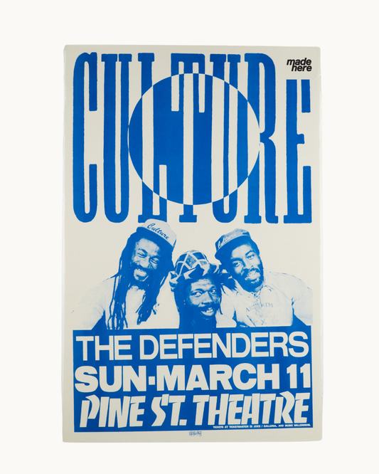 Culture at Pine Street Theatre Poster by Keeping it Reel