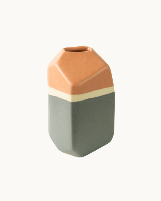 Double Dip Geo Vase by Theresa Arrison